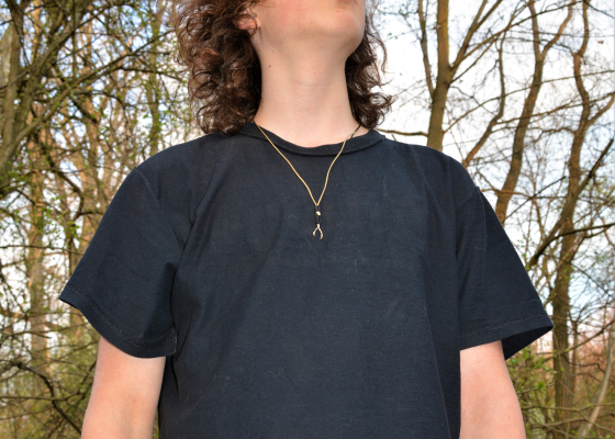  Náhrdelník - Zlatý šťastný život