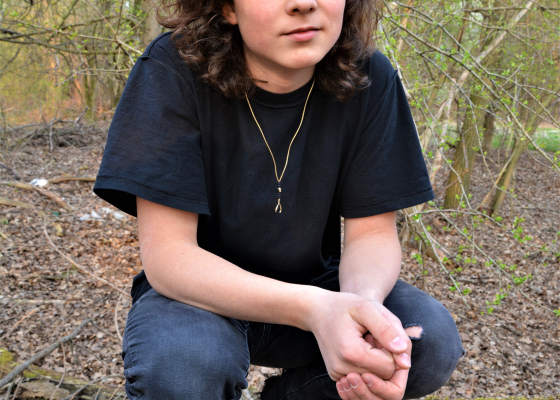  Náhrdelník - Zlatý šťastný život