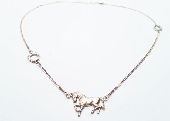 Náhrdelníček koníček pro štěstí