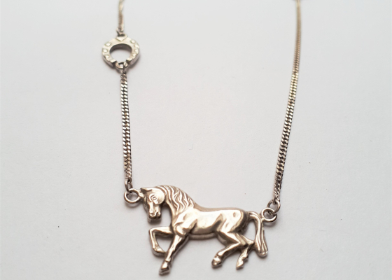 Náhrdelníček koníček pro štěstí