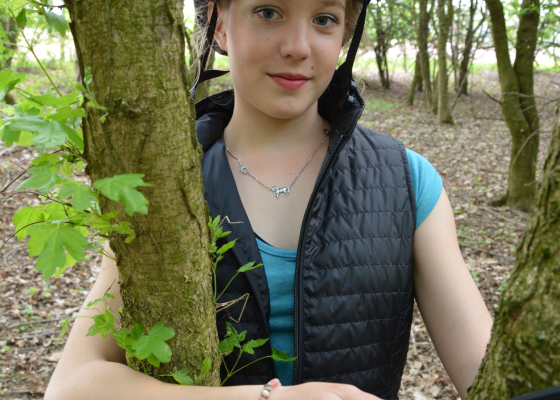 Náhrdelníček koníček pro štěstí