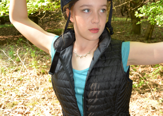 Náhrdelníček – koníci na procházce