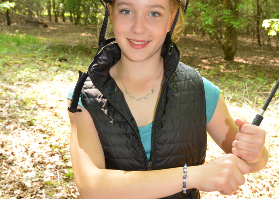 Náhrdelníček – koníci na procházce