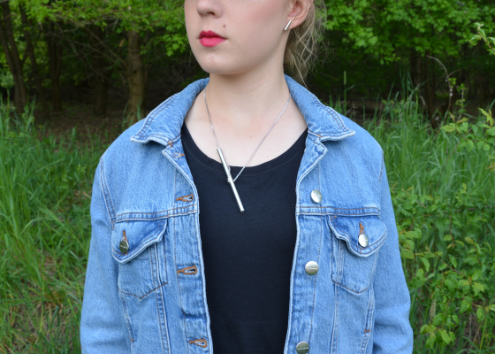 Náhrdelník asymetrický