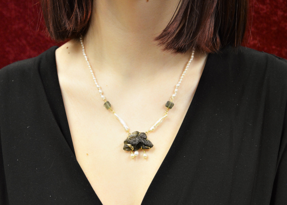 Náhrdelník s andělem - poslem štěstí