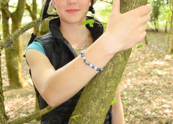 Náramek pro milovníky koní – hnědá