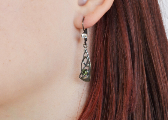 Náušnice – patina