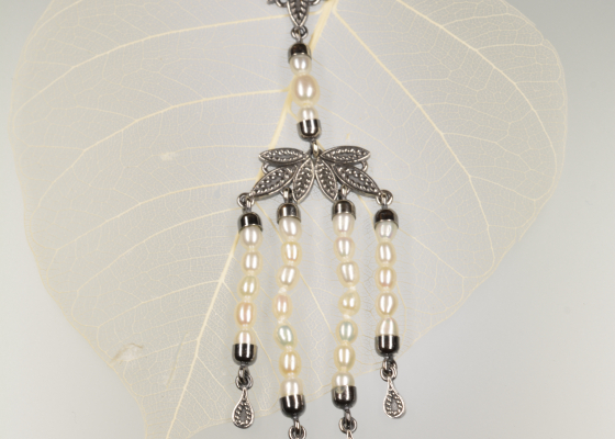 Přívěsek - perleťovec - perly