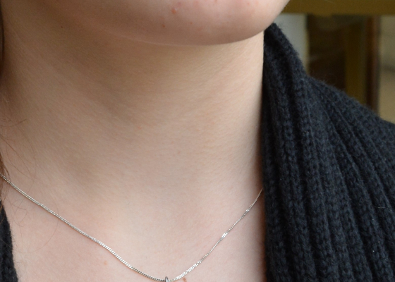 Přívěsek - tečník - olivín