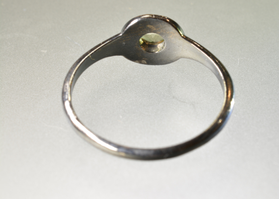 Prsten - zelenáček - vltavín