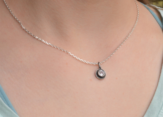 Souprava - přástevník - křišťál