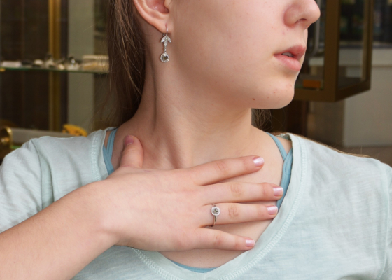 Souprava - vřetenuška - vltavín