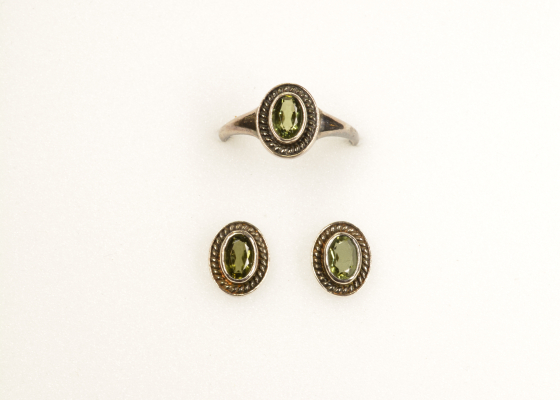 Souprava - zelenáč - vltavín