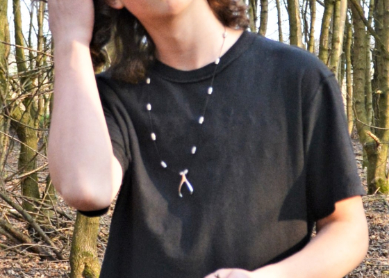 Stříbrný náhrdelník pro štěstí