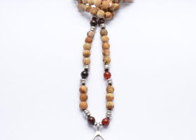 Luxusní náhrdelník s jaspisem a karneolem