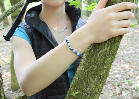 Náramek pro milovníky koní – zelený