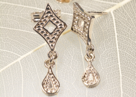 Náušnice - bělásek