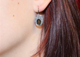 Náušnice – lesňačky – vltavíny