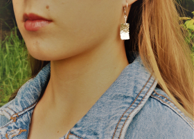 Náušnice – obdélníčky