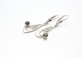 Náušnice – vltavíny