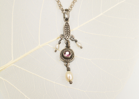 Přívěsek - drobnuška - rhodonit