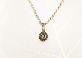 Přívěsek - tečník - olivín